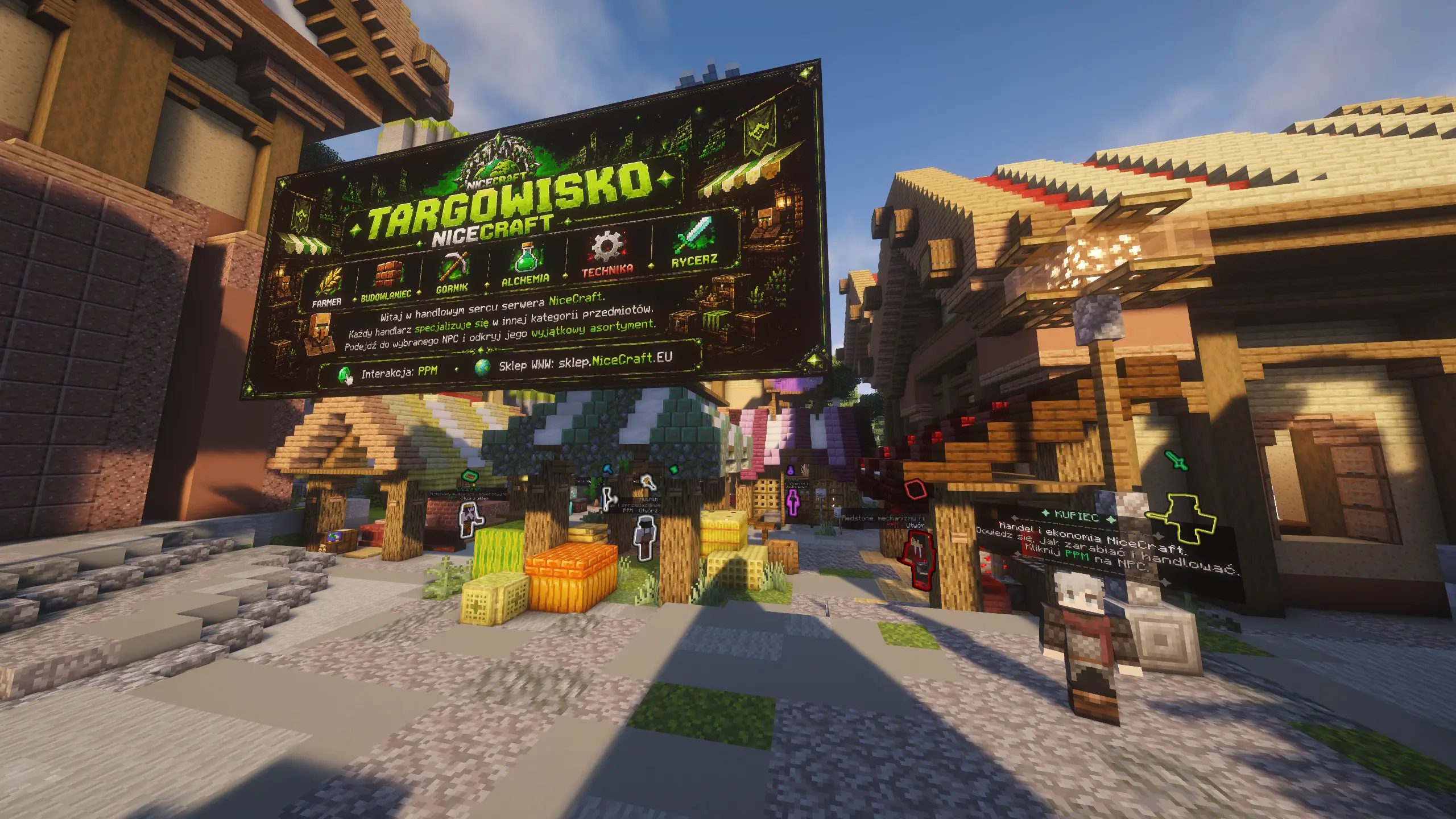 ekonomii lub systemów NiceCraft